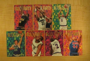 1995-96 NBA Hoops Basketball Block Party Starter Set 7/25 - Picture 1 of 2