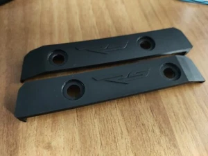 Aprilia RS660 Tappi Piastre Copertura Pedane Passeggero Neri - Imagen 1 de 5