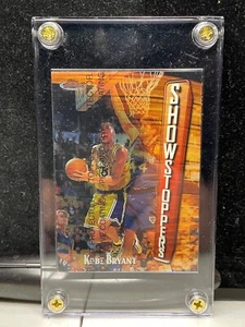 Tarjeta Showstoppers Kobe Bryant 1997-98 Topps Finest #262 con revestimiento - Imagen 1 de 2