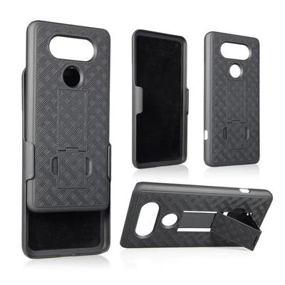 New Slim Shell Holster Belt Clip Combo Hard Case With Kickstand For LG V20 - Image 1 of 4