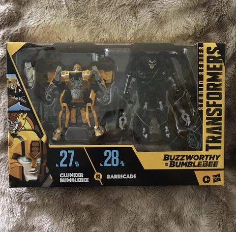 NEW! Hasbro Transformers Studio Series Clunker Bumblebee VS Barricade 2021 Cover