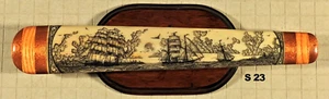 Swordfish Bill - Pen and Ink Art K. Henry Tall Ship S23 - Picture 1 of 13