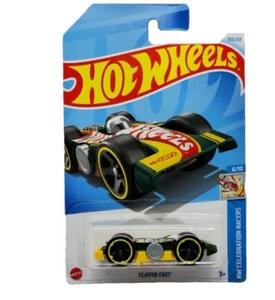 Flippin Fast #103 Blk/Ylw 6/10 Celebration 2024 Hot Wheels - Picture 1 of 1