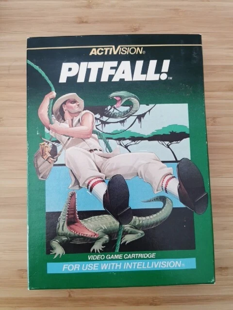 INTELLIVISION ACTIVISION PITFALL GAME CARTRIDGE  - Image 1 of 2