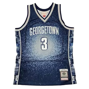 Mitchell & Ness Allen Iverson Georgetown Hoyas Gradient Swingman Jersey Sz 2XL - Picture 1 of 1