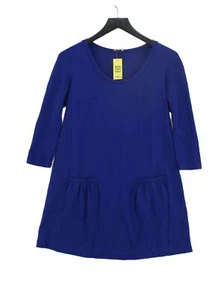 Hoss Women's Midi Dress UK 6 Blue Viscose with Elastane A-Line - Picture 1 of 5