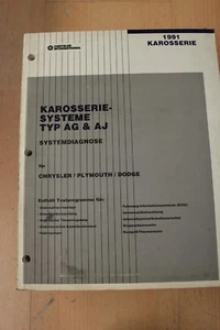1991 Chrysler Jeep Dodge Plymouth Typ AG und AJ Diagnose - Bild 1 von 1