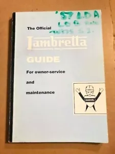 The Official Lambretta Guide For Owner Service And Maintenance Book shop manual - Picture 1 of 8