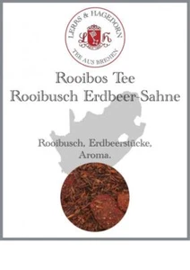 Rooibos tè Rooibusch panna di fragole 1 kg - Foto 1 di 10