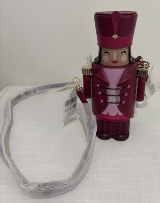 Kate Spade Oh What Fun 3D Nutcracker Crossbody Bag Novelty Christmas Gift NWT - Image 1 of 4
