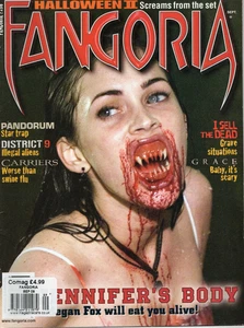 RARE September 2009 FANGORIA Horror Magazine No. 286 JENNIFER'S BODY Megan Fox - Picture 1 of 1