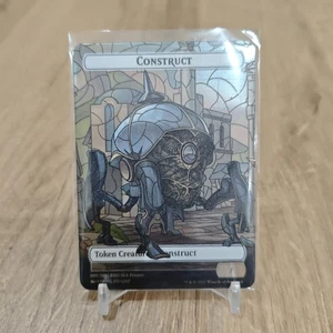 MTG Construct Token BRO APAC SEA Promo Plastic Battlefield Mural English - Picture 1 of 2