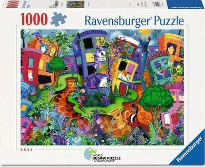Ravensburger Lady Bug Lane 1000 Piece Puzzle - NEW - FREE Shipping! - Image 1 of 2