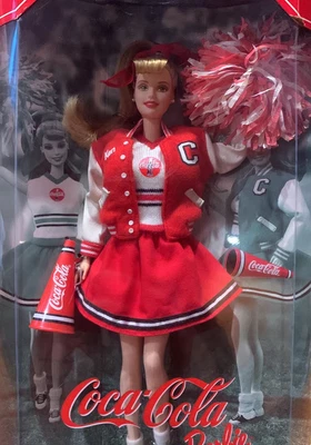 2000 - Mattel Barbie- Coca Cola Cheerleader - Collector Edition - NIB - Image 1 of 4