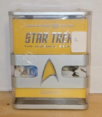STAR TREK  The Original Series  Season One 1  Remastered DVD Edition Box Set NEW Foto 1 de 4