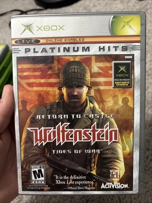 Return to Castle Wolfenstein: Tides of War para Xbox original, 2003 completo en caja original Foto 1 de 4