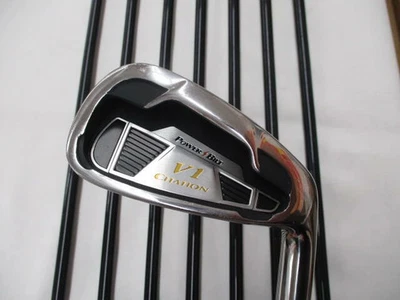 PowerBilt Citation V1 Iron Set 5-9 P,A,S Original Carbon Stiff Regular #ZN - Image 1 of 4