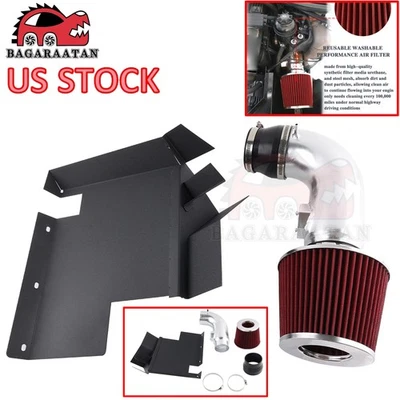 For 2007-11 BMW 128i 328i 3.0L 2006 330i Heat Shield Cold Air Intake Pipe Silver Foto 1 de 4