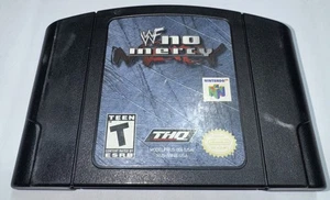 WWF No Mercy Nintendo 64 N64 Genuine AUTHENTIC Tested & Works - Picture 1 of 4