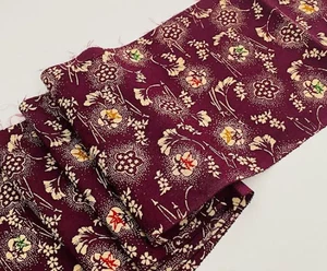 2 für 1 Angebot! 2 passende Paneele #2411840 Kimono Stoff Maulbeere Vintage Seide - Bild 1 von 5