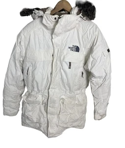 North Face McMurdo Hyvent White Goose Down Jacket Coat Parka Men’s Medium - Picture 1 of 10