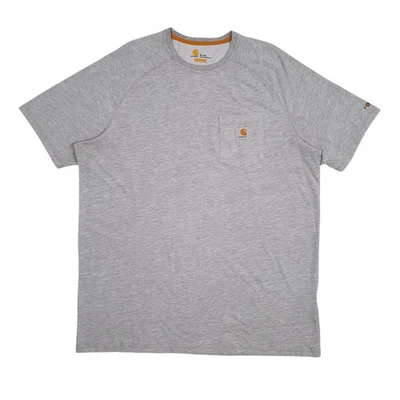 CARHARTT Grey T Shirt Tee Short Sleeve Cotton Blend Mens XLT - Image 1 of 4