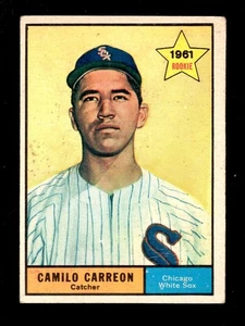 Camilo Carreon RC 1961 Topps #509 White Sox - Imagen 1 de 2