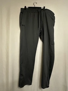 Under Armour Fleece Pants Gray Loose Fit Athletic Training 3XL - Picture 1 of 4