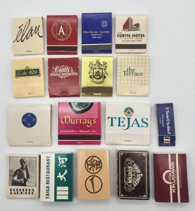 Vintage Matchbooks Minneapolis Minnesota MN Unstruck Full Matches Lot Of 17 A - Picture 1 of 15