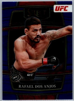 2022 Panini Select UFC #56 Rafael Dos Anjos Retail Blue - Image 1 of 2