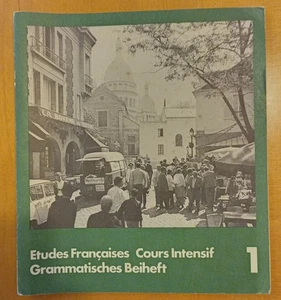Etudes Francaises, Cours Intensif 1, Grammatisches Beiheft. - Zustand gut !! - Bild 1 von 1