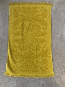 Martex West Point Pepperell Gold Embossed Towel 38” X 24” - Picture 1 of 8