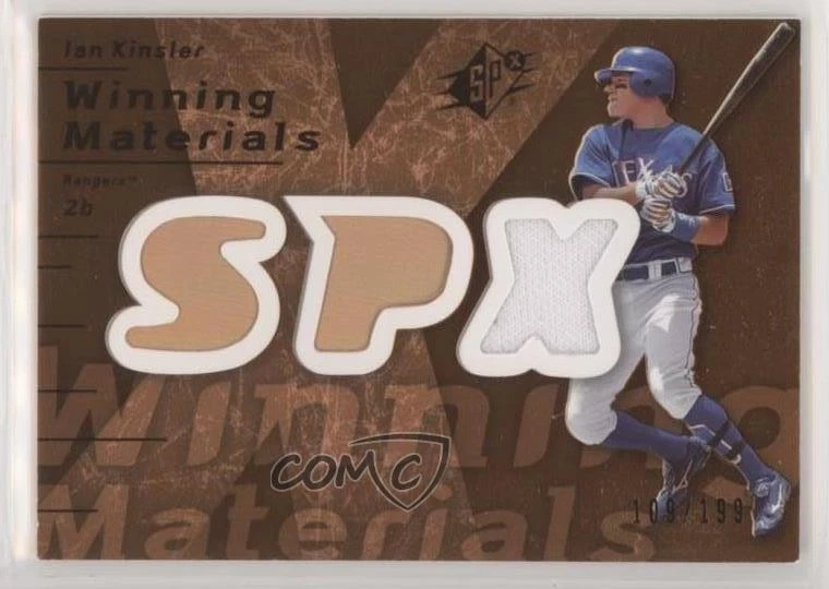 2007 SPx Winning Materials Bronze /199 Ian Kinsler #WM-IK - Image 1 of 2