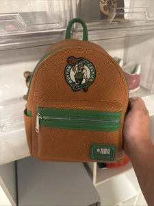 Loungefly NBA Boston Celtics Double Strap Mini Backpack - Picture 1 of 2