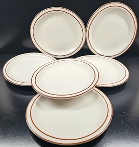 6) Syracuse China Mesa Grande 11" Oval Steak Platters Set Vintage Restaurant Lot - Picture 1 of 24