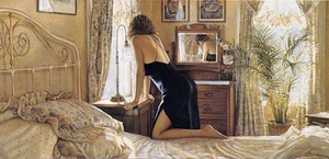 Steve Hanks " A Moment for Reflection " #1141 /1250 W/CERT Mint 1999 Perfect - Picture 1 of 1