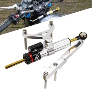 Steering Stabilizer Damper Mounting Bracket Kit For HONDA CB1000R 2008 - 2016 - Picture 1 of 9
