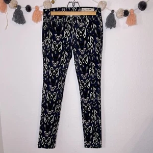 Rag & Bone IKAT Skinny Cordhose blau Größe 24 Skinny - Bild 1 von 9