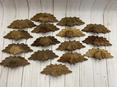 维多利亚式复古水果和坚果木雕抽屉拉手 5 3/8 英寸 * 阅读详情 * — 第 1/4 张图片