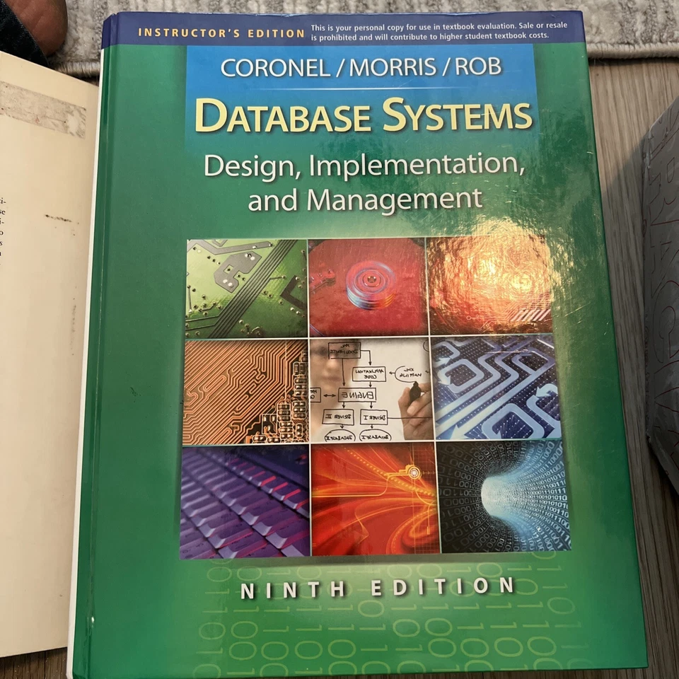 Database Systems: Design, Implementation, and Management ISBN 978-0-538-46806-0 - Image 1 of 1