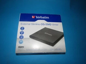 Verbatim 98938 Graveur DVD externe au détail USB 2.0 noir tbe - Afbeelding 1 van 5