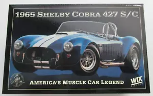 WIX DIECAST 1965 SHELBY COBRA 427 S/C AMERICA'S MUSCLE CAR LEGEND 1:24 99165 NEW - Picture 1 of 9