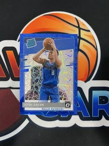 2020-21 Donruss Optic Josh verde blu velocità Prizm Rated Rookie RC #168 Mavs - Foto 1 di 2