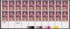 Scott #2250 Enrico Caruso Plate Block of 20 Stamps - MNH - Picture 1 of 2