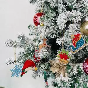 Christmas Decor Car Pendant Hanging Ornament Home Decoration Interior - Picture 1 of 76