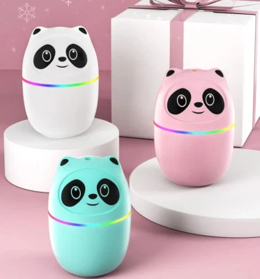 220ML Luftbefeuchter LED Licht Ultraschall Duftöl Aroma Diffuser Humidifier Mini - Bild 1 von 4