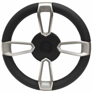 Uflex Boat Steering Wheel MasterCraft Black 13 3/4 Inch 22282NU-696082A - Picture 1 of 4