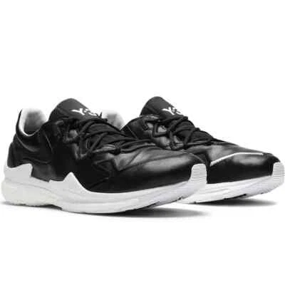 Adidas Y-3 Adizero Runner, Men Size 12.5, Black/White EF2563 NEW! - Image 1 of 4