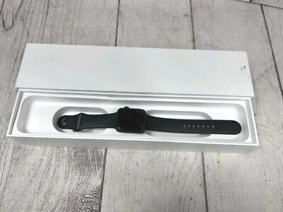 PARTS Apple Watch Series 3 - Composite Black 42mm AS IS - Broken Screen with Box - Image 1 of 4