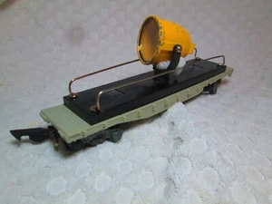 Vtg American Flyer 634 searchlight 42597 C. & N. W. R. Y. Flat Car - Picture 1 of 6
